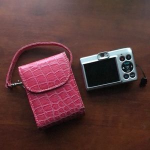 Canon Powershot A1300 + Sturdy Pink Case